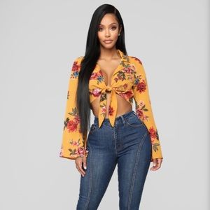 Fashion Nova Born To Be Yours Top